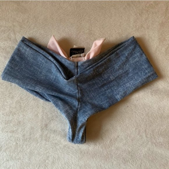 Lolli Swim Pink Bow Bottoms - Picture 3 of 4